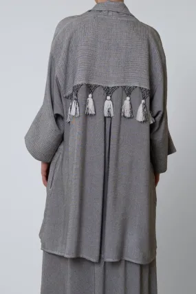 Tassel Jacket - Grey