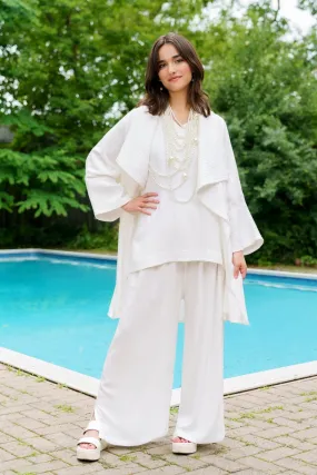 Tassel Jacket - White