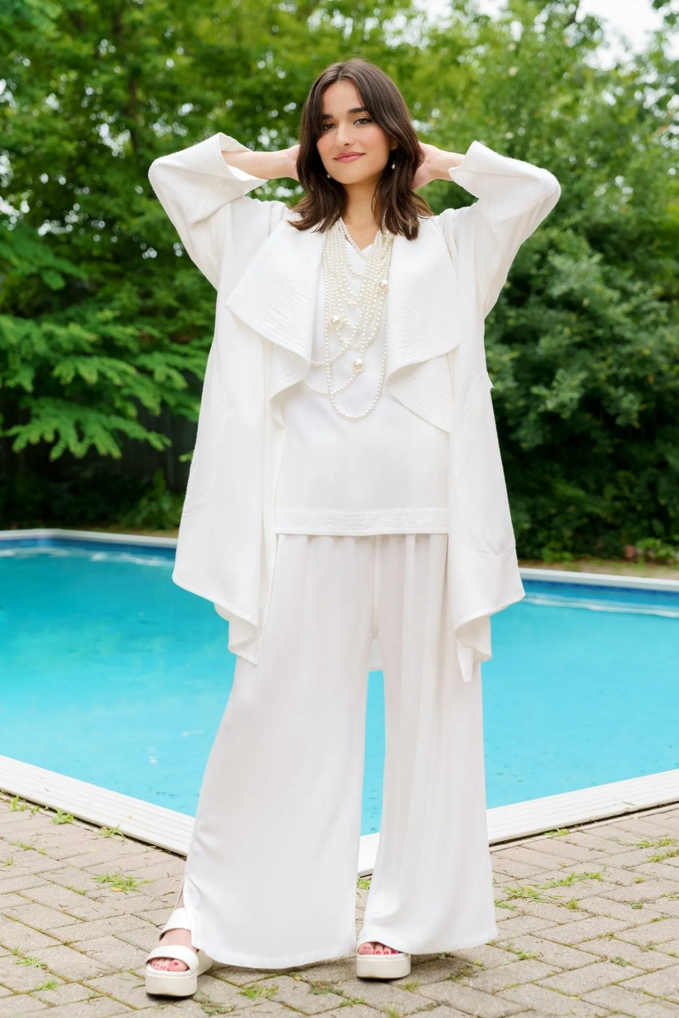 Tassel Jacket - White