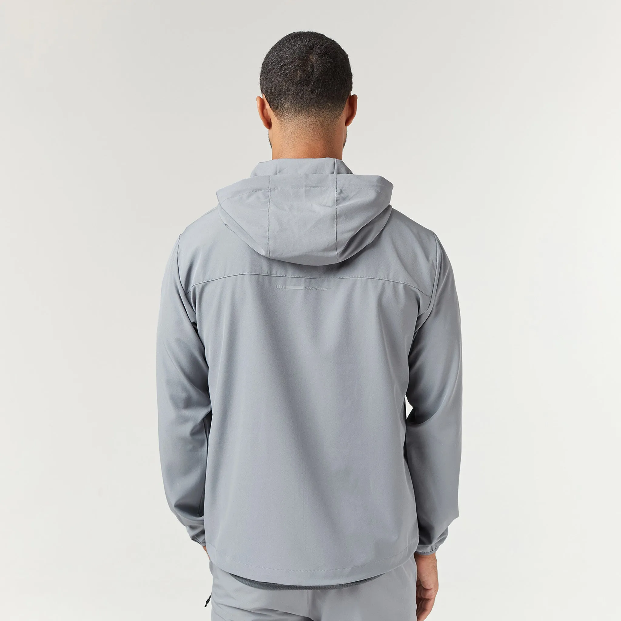 Tech Pocket Windbreaker | Mid Grey