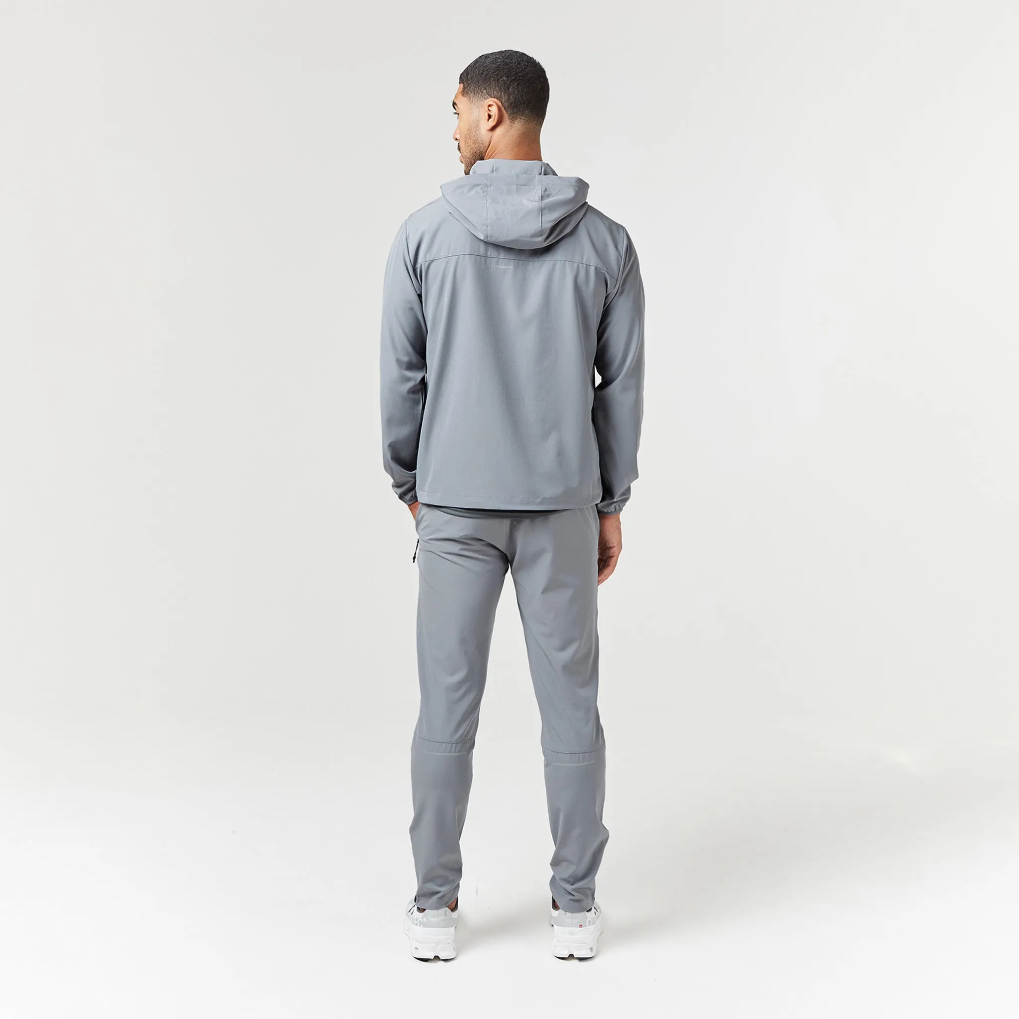 Tech Pocket Windbreaker | Mid Grey