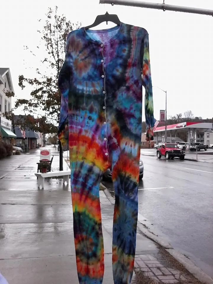 Tie-Dyed Union Suit