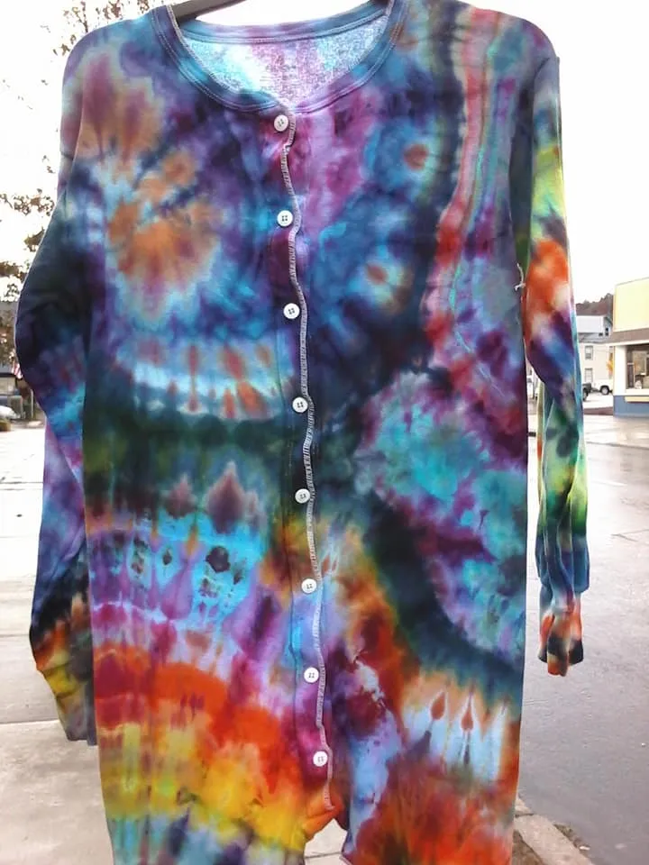 Tie-Dyed Union Suit