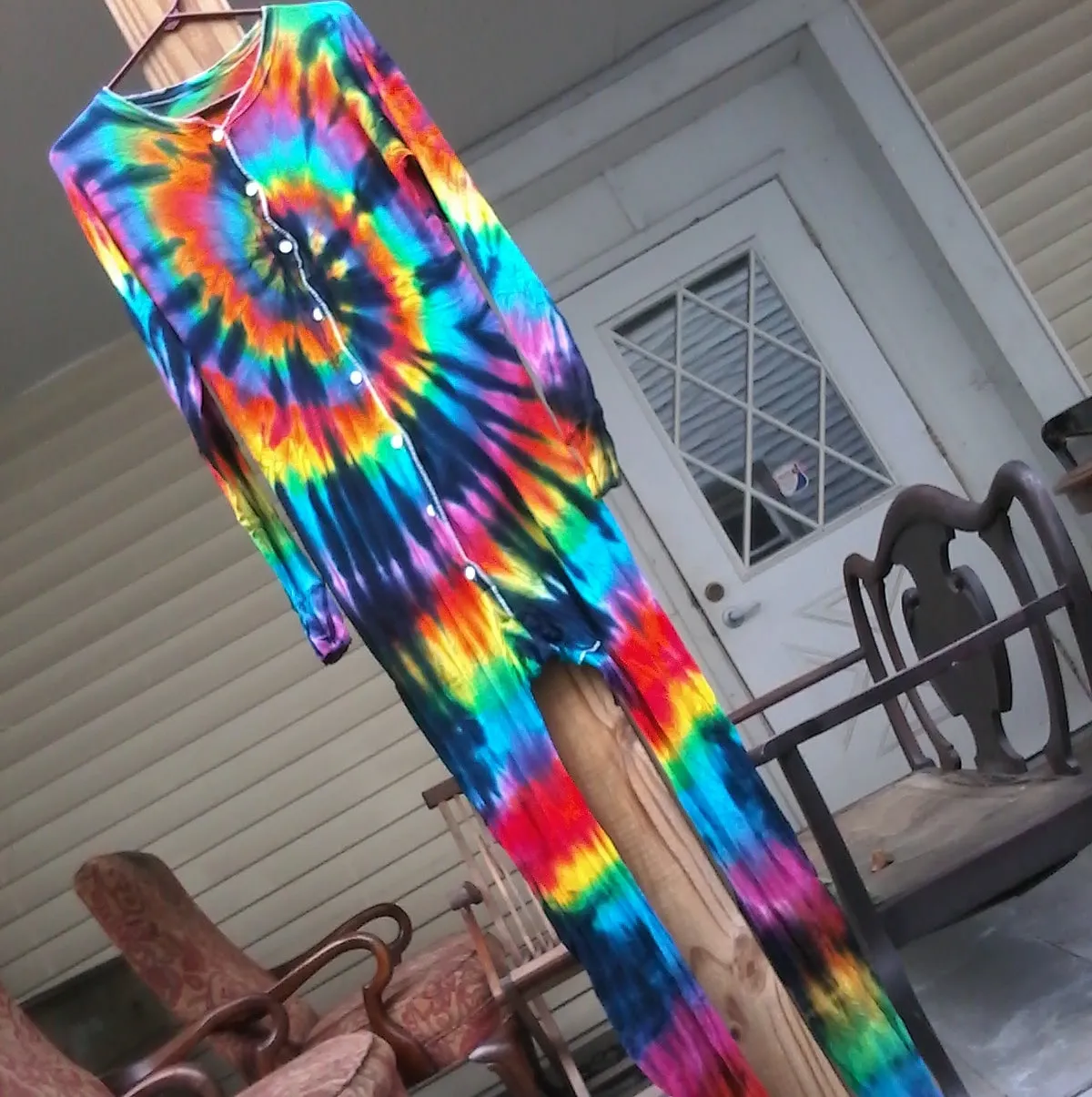 Tie-Dyed Union Suit