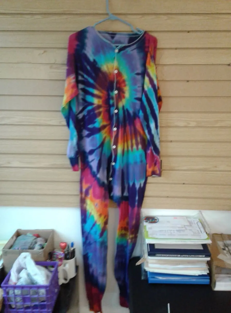 Tie-Dyed Union Suit