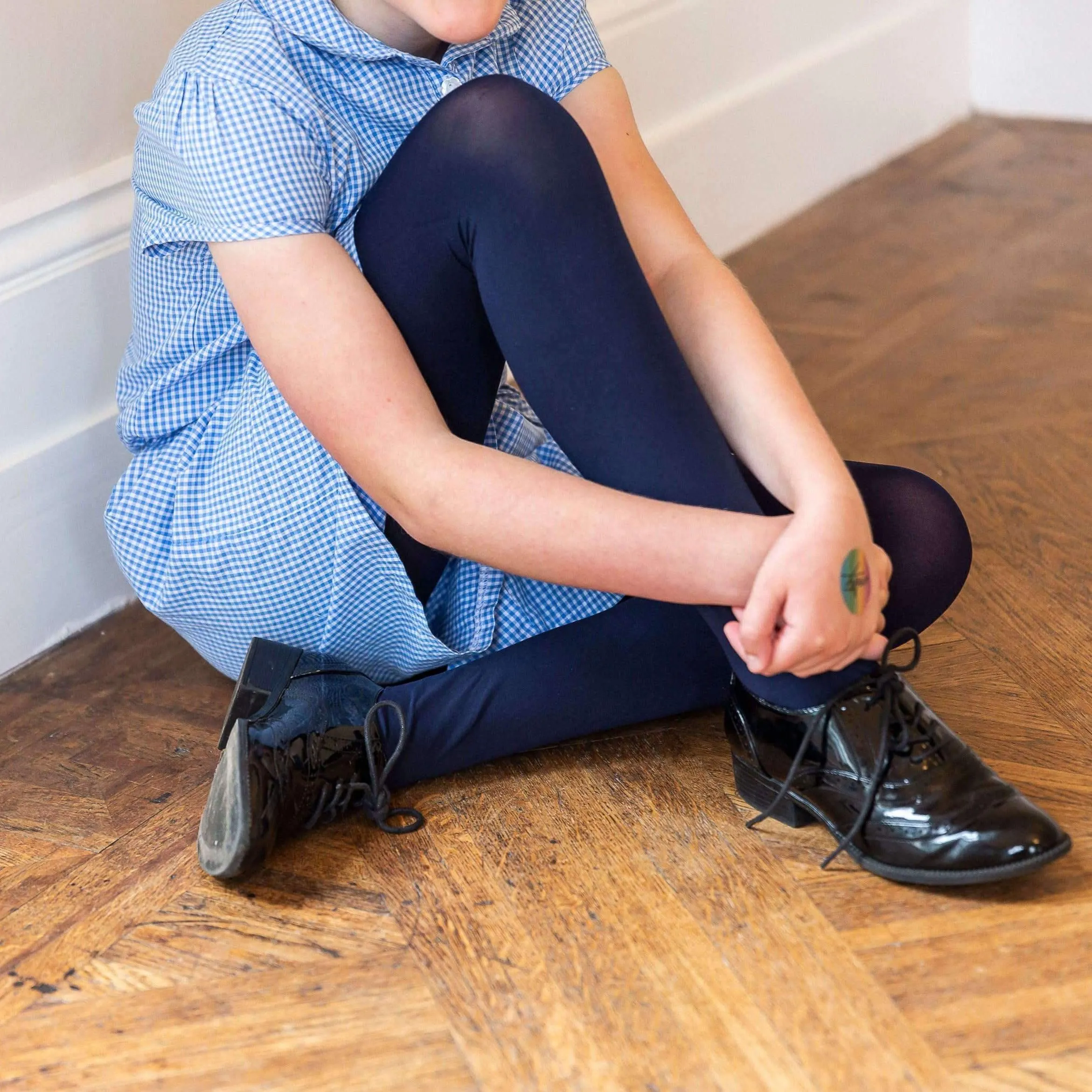 Tween Tights - Navy