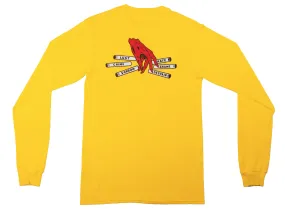 UNLEASHED PASSIONS LS T-SHIRT - YELLOW