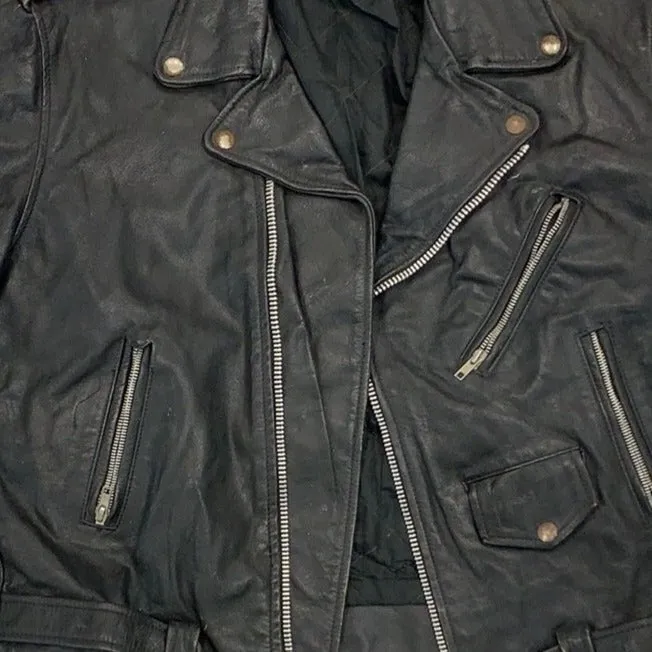 Vintage Aims Fashion leather jacket