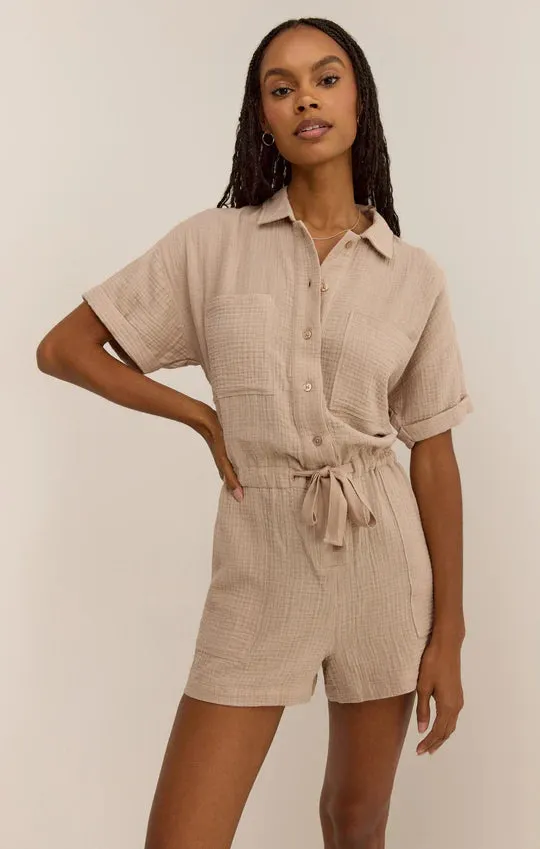 Z Supply Lookout Gauze Romper