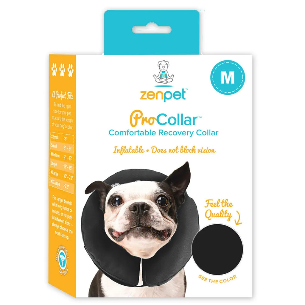 ZenPet ZenCollar Inflatable Recovery Collar for Dogs & Cats