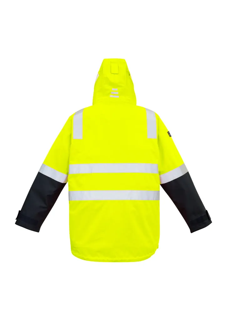 ZJ532 Syzmik Mens Hi Vis 4 In 1 Waterproof Jacket